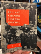Rodinný kalendář československého hasičstva na rok 1943