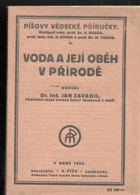Voda a její oběh v přírodě.
