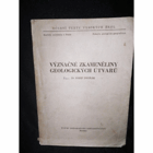 Význačné zkameněliny geologických útvarů