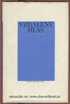 Vzdálený hlas - čeští básníci z Jugoslávie