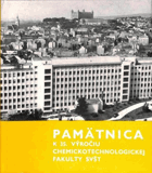 Pamätnica k 35. výročiu Chemickotechnologickej fakulty SVŠT v Bratislave