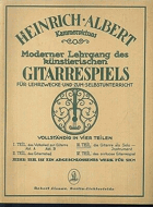 Moderner Lehrgang des künstlerischen Gitarrespiels