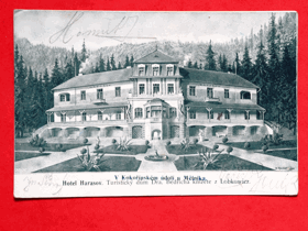 Hotel Harasov, Kokořínsko, okres Mělník (pohled)