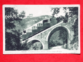 LANOVKA Varese, Monte Campo Itálie, lanová dráha (pohled)