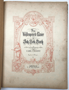 Wohltemperietes Klavier (Carl Czerny), plates 7916, 8274, 8275, 7750, 8036,