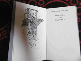 Kozička pana Seguina PODPIS AUTORA A ILUSTRÁTORA!!