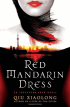 Red mandarin dress.