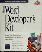 Microsoft Word developer's kit