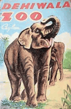 Dehiwela ZOO, Ceylon. The 168-page guide compiled by the Zoo’s director, Major Aubrey N. Weinman