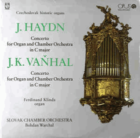 Concerto for Organ and Chamber Orchestra in C major