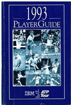 1993 Player Guide. ATP Tour Z OSOBNÍ KNIHOVNY - IVAN LENDL+JUDr. JIŘÍ LENDL!