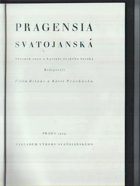 Pragensia svatojanská - sborník statí o kultuře českého baroka