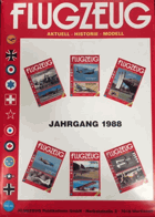 FLUGZEUG Aktuell - Historie - Modell JAHRGANG 1988