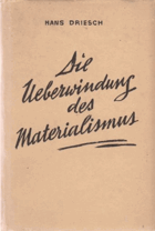 Die Überwindung des Materialismus