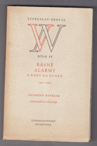 Básně alarmy a rány na buben.   1931-1932  Skleněný havelok.   Zpáteční lístek