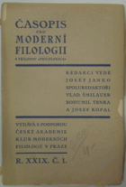 Časopis pro moderní filologii. Ročník 40