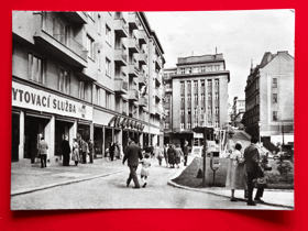 Liberec - Zámečnická ulice (pohled)