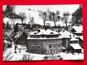 Rokytnice v Orlických horách - hotel Rudá Hvězda,  okres Rychnov nad Kněžnou (pohled)