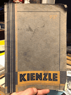 Katalog KIENZLE č. 937, fy Jakoba Kienzleho, zakladatele chomutovské firmy Kienzle továrna na ...