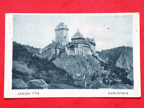 Karlův Týn - Karlštejn (pohled)