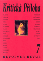 Kritická Příloha Revolver Revue - č.7