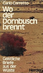 Wo der Dornbusch brennt - geistliche Briefe aus der Wüste