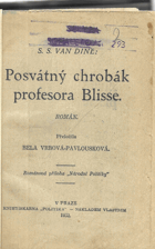 Posvátný chrobák doktora Blisse