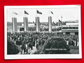 Jubilejní výstava v Plzni 1938 (pohled)