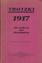 1917 - Die Lehren der Revolution. Trotzki-Archiv, Nr. 10. Vorwort Paul Levi