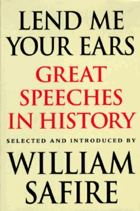 Lend me your ears - great speeches in history