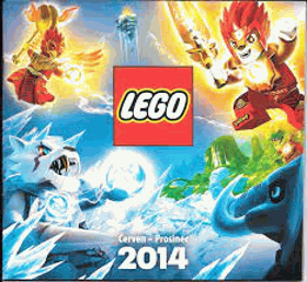 LEGO KATALOG ČERVEN- PROSINEC 2014