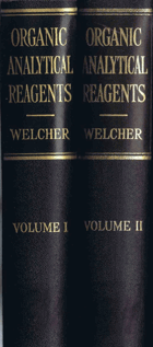 2SVAZKY Organic analytical reagents. Volume I+II