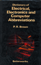 Dictionary of electrical, electronics and computer abbreviations ////NO DUST JACKET////