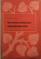 Marxismus-leninismus, státní filosofie SSSR