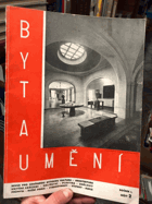 Byt a umění - roč. 1, č. 2. Revue pro současnou bytovou kulturu. Architektura, vnitřní ...