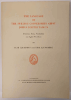 Language of The Swedish Coppersmith Gipsy Johan Dimitri Taikon