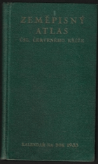 Zeměpisný atlas Čsl. Červeného kříže - kalendář na rok 1933
