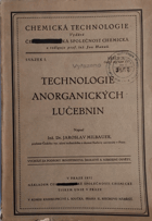 Technologie anorganických lučebnin