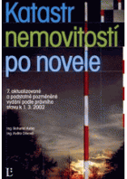 Katastr nemovitostí po novele