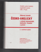 Odborný česko-anglický slovník z oblasti ekonomické, obchodní, finanční a právní
