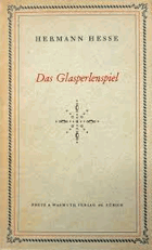 Das Glasperlenspiel, bd 2. 1st Ed!
