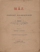 Máj - jarní almanach almanah na rok 1858