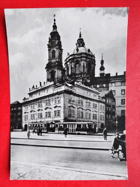 Praha - Malá Strana, Malostranské náměstí, tramvaj (pohled)