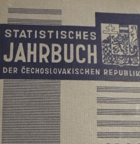 Statistisches Jahrbuch der Čechoslovakischen Republik.