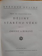 2SVAZKY Dějiny starého věku(Římané + Orient a Řekové) 1-2