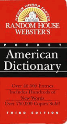 Random House Webster's pocket American dictionary