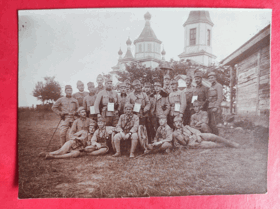 Halič, východní fronta, 1. SV, vojenská tématika, uniforma, voják (pohled)