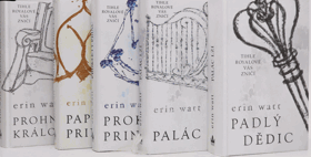 5SVAZKŮ Série Royalové 1. - Papírová princezna 2. - Prokletý princ 3. - Palác lží 4. - ...