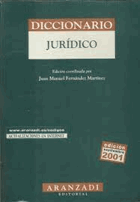 Diccionario Jurídico - Juan Manuel Fernández Martínez