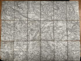 Jaroměř - 1:75.000 MAPA KARTE